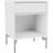 Montana Furniture Dream with Legs New White/Chrome Bedside Table 30x35.4cm