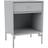 Montana Furniture Dream with Legs Fjord/Chrome Bedside Table 30x35.4cm