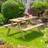 Rowlinson Traditional Outdoor 6 Seater Picnic Table 1.5m