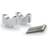 Puig Risers Handlebars Fit On Bmw R1250 Gs Adventure - Silver