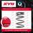 KYB Coil Spring Honda Civic Mk7 Typer 2.0