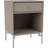 Montana Furniture Dream with Legs Truffle/Chrome Bedside Table 30x35.4cm