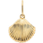 Mejuri Seashell Charm - Gold