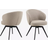 Nordform Darlene Seat Alea Fabric Beige 60 Kitchen Chair