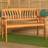 Samuel Alexander Kapalua 2 Seater Outdoor Wooden Brown Garden Bench