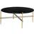 GUBI TS Marble Black Marquina/Brass Coffee Table 80cm