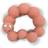 Filibabba Teether Lily the Larva Peach