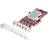 StarTech 4-Port USB-C PCIe 3.0 PCIe Card 10Gb