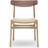 Carl Hansen & Søn CH23 Oiled Oak/Oiled Walnut/Natural Kitchen Chair 78.6cm