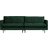 BePureHome Rodeo Classic Sofa Velvet Forest Green Sofa 275cm 3 Seater