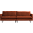 BePureHome Rodeo Classic 3-Pers Velour Rust Sofa 275cm 3 personers