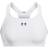 Under Armour HeatGear Armour High Women's Sports Bra - White/Jet Grey