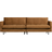 BePureHome Rodeo Classic 3-Pers Velour Honey Yellow Sofa 275cm 3 personers