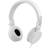 Deltaco Wired On-Ear Headset White