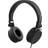 Deltaco Wired On-Ear Headset Black