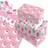 Shein Pink Santa Claus Gifts Wrapping Paper Set