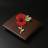 Shein Poppy Flower Shaped Enamel Rhinestone Alloy Brooch - Daily Wear