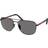 Prada PS54ZS Polarized Solglasögon Stål Svart Polarized - Linea Rossa