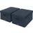 Leitz Förvaringsbox Medium 2 Pack Grey