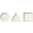 Iittala Teema Mini White Serveringsfad 3stk