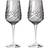 Frederik Bagger Crispy Madame Dark Grey White Wine Glass 35cl 2pcs