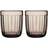 Iittala Raami 2 Pak Hørfarvet Drikkeglas 26cl 2stk