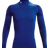 Under Armour ColdGear Men's Compression Mock Long Sleeve Top - Royal/White
