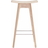 Andersen Furniture HC1 Barstool White Stained Oak W39 x H80 cm Barstol 80cm