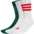 adidas Logo Socks 3-pack - White /Powder Plum
