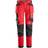 Snickers Workwear 6247 Women's Stretch Trousers Holster Pockets - Chili Red/Black