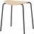 &Tradition Pavilion AV36 Lacquered Oak Seating Stool 49cm