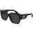 Gucci GG1663S 001 Sunglasses Acetat Svart Grå