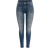 Only Blush Life Mid Ankle Skinny Fit Jeans - Blue/Special Blue Grey Denim