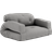 Karup Design Hippo Grey Sofa 140cm