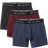 Columbia Men's Tri Blend Boxer Briefs 3-pack - Red Heather Comob