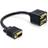 DeLock VGA-2VGA M-F 0.2m
