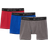 Columbia Men's Tri Blend Boxer Briefs 3-pack - Mountain Red
