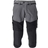Mascot Customized 3/4 Length Trousers with Kneepad Pockets - Stone Gey/Black