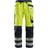 Snickers Workwear 3233 High Vis Holster Pocket Trousers - Yellow/Navy