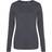 AWDis LS Women's Tri Blend T-shirt - Heather Charcoal