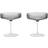 ferm LIVING Ripple Smoked Grey Champagneglas 15cl 2stk