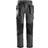 Snickers Workwear 6923 Floorlayer Trousers+ Holster Pockets - Steel Grey/Black