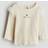 H&M Baby Heart Frill-Trimmed Top - Cream