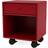 Montana Furniture Dream Castors Beetroot/Black Bedside Table 30x35.4cm