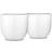 Lyngby Porcelæn Rhombe White Äggkopp 2st