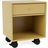 Montana Furniture Dream Castors Cumin/Black Bedside Table 30x35.4cm