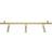 Örsjö Belysning Star 3 Raw Brass Ceiling Flush Light 100cm
