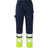 Mascot 12379-430 Safe Compete Trousers - Navy/Hi-Vis Yellow