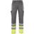 Mascot 12379-430 Safe Compete Trousers - Anthracite/Hi-Vis Yellow