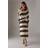 Warehouse Womens Print Georgette Fallen Shoulder Midi Dress - Multi